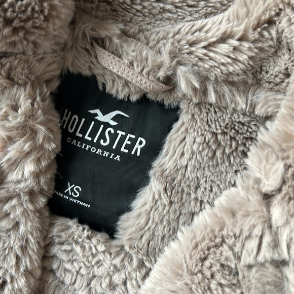 Hollister Faux Shearling Biker Jacket - Picture 6 of 6